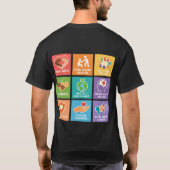 Grote fan van mensenrechten t-shirt (Achterkant)