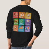 Grote fan van mensenrechten t-shirt (Achterkant)