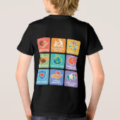 Grote fan van mensenrechten Tri-Blend shirt (Achterkant)