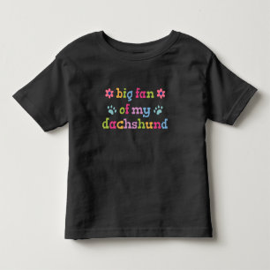 Grote fan van mijn Dachshund Kinder Shirts