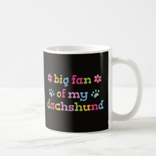 Grote fan van mijn Dachshund Koffiemok