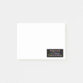 Grote fan van mijn Franse Bulldog Post-it® Notes (Voorkant)