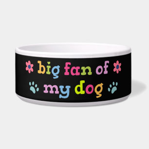 Grote fan van mijn hond voerbakje