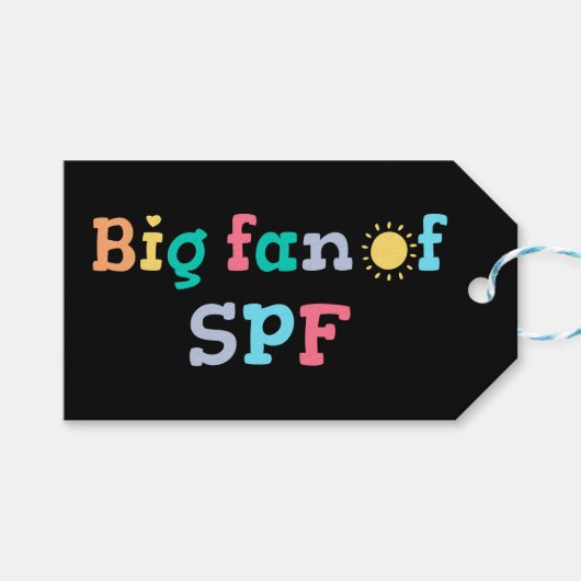 Grote fan van SPF Cadeaulabel (Voorkant (Horizontaal))