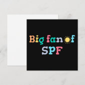 Grote fan van SPF Kaart (Voorkant / Achterkant)