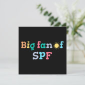 Grote fan van SPF Kaart (Staand voorkant)