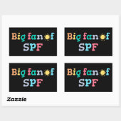 Grote fan van SPF Rechthoekige Sticker (Vel)