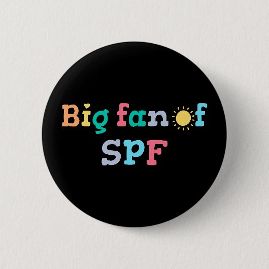 Grote fan van SPF Ronde Button 5,7 Cm (Voorkant)