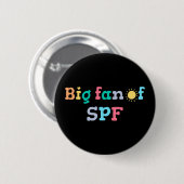 Grote fan van SPF Ronde Button 5,7 Cm (Voorkant /achterkant)