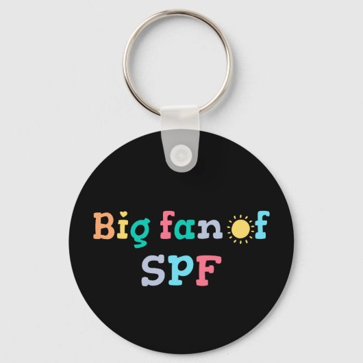 Grote fan van SPF Sleutelhanger (Voorkant)