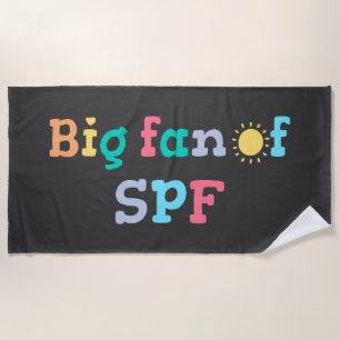 Grote fan van SPF Strandlaken