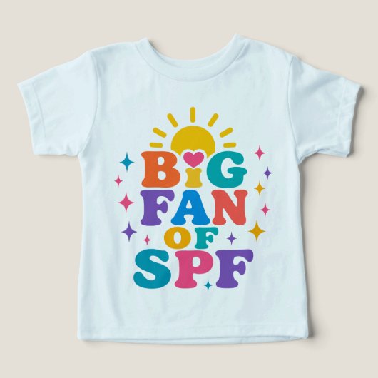 Grote fan van SPF zomerzonbescherming (Design voorkant)