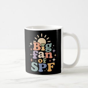 Grote fan van SPF zomerzonbescherming Koffiemok