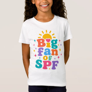Grote fan van SPF zomerzonbescherming T-shirt