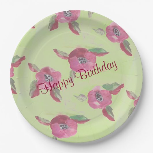 Grote Fancy Waterverf Designer Paper Bord (Voorkant)