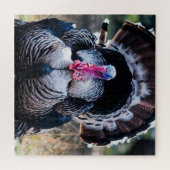 Grote feestelijke Thanksgiving Turkije Legpuzzel (Horizontaal)