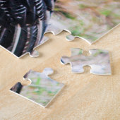 Grote feestelijke Thanksgiving Turkije Legpuzzel (Zijkant)