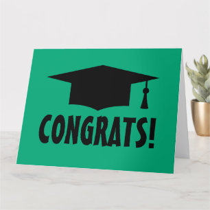 Grote felicitaties diploma felicitaties kaart