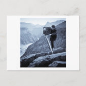 Grote filmcamera met Canyon-fotograaf Briefkaart (Voorkant)