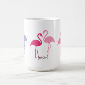 Grote Flamingo Statues 15 oz. Mok (Center)