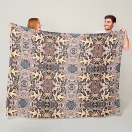 Grote Fleece Deken Bos Vloer