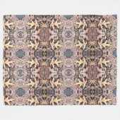 Grote Fleece Deken Bos Vloer (Voorkant (Horizontaal))