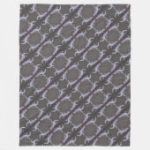 Grote fleece deken gekko (Voorkant)