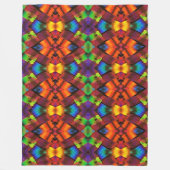 Grote fleece deken vlinderschalen (Voorkant)