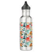 Grote fles met gepersonaliseerd Floral (Rechts)