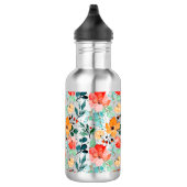 Grote fles met gepersonaliseerd Floral (Rechts)