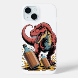 Grote flessen breken iPhone 15 case