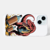 Grote flessen breken Case-Mate iPhone case (Achterkant (horizontaal))
