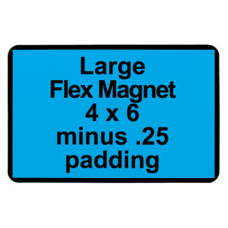 Grote Flex Magnet Sjabloon Vertical Fit Black BG Magneet