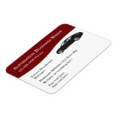 grote Flexibele zakenmagneten voor auto's Magneet (Linkerzijde)