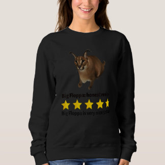 Grote Floppa Caracal Cat Rating Trui