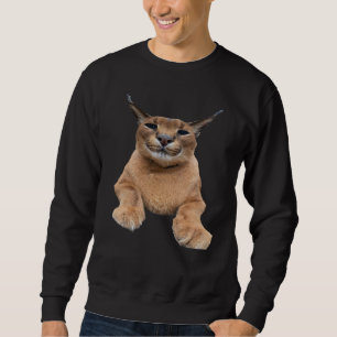 grote floppa caracal meme kat trui