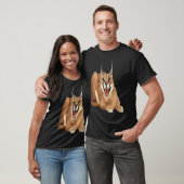 Grote Floppa Kat caracal T-shirt (Unisex)