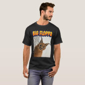 Grote Floppa Meme Kat 3 T-shirt (Voorkant volledig)