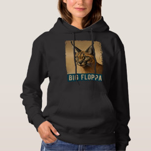 Grote Floppa voor Kids Meme Schattige Caracal Cat Hoodie