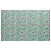 Grote  floraalschildpadden van Dane Stof (Fat Quarter)