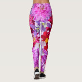 Grote floral All-Over-Print Leggings (Achterkant)