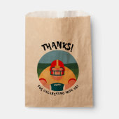 Grote Football Speler Super Sport Fan Bedankzakje (Voorkant)