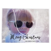 Grote foto Kerstcadeautassen Large Cadeautasje (Achterkant)