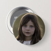 GROTE FOTO KNOP GROOT AANPASBAAR RONDE BUTTON 7,6 CM (Voorkant /achterkant)