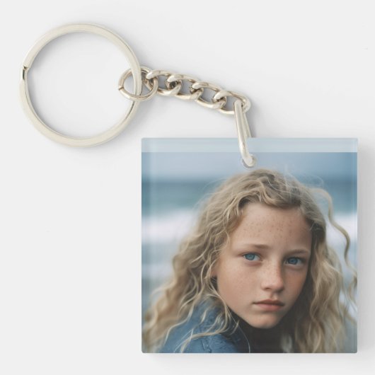 GROTE FOTO OP MAAT SLEUTELHANGER (voorkant)