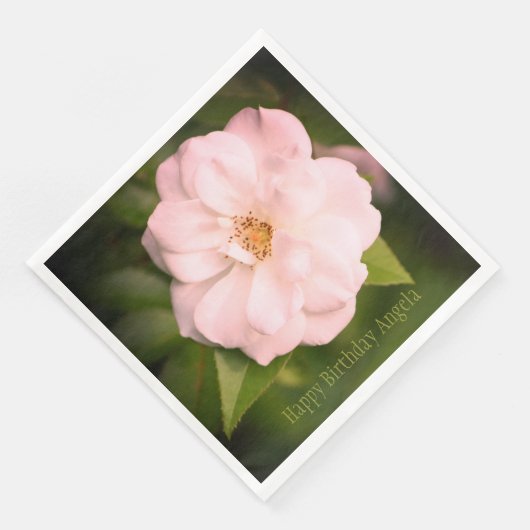 Grote foto van Roos Servet (Hoek)