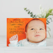 Grote foto Vlaanderen - Aankondiging geboorte (Staand voorkant)