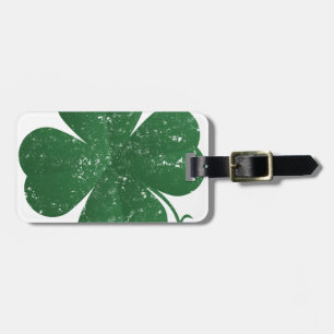 Grote Four Leaf Clover -  stijl Bagagelabel