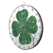 Grote Four Leaf Clover -  stijl Dartbord (Voorkant Rechts)