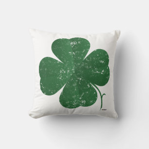 Grote Four Leaf Clover -  stijl Kussen